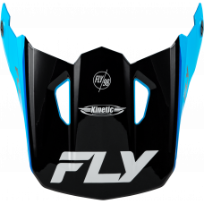 KINETIC RALLY HELMET VISOR BLUE/BLACK/WHITE XS/SM