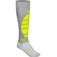 SNOW PERFORMANCE COOLMAX SOCK GREY/HI-VIS LG/XL