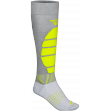 SNOW PERFORMANCE COOLMAX SOCK GREY/HI-VIS LG/XL