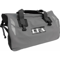 RUGGED MOTORCYCLE DUFFEL BAG WATERPROOF 30L BLACK/GREY