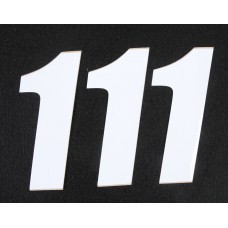 NUMBER 1 WHITE 4
