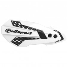 MX FLOW HANDGUARDS WHITE/BLACK
