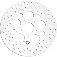 SS DRILLED FR ROTOR 11.8 POLISHED