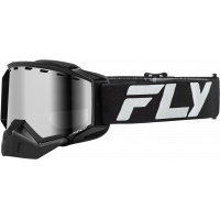ZONE ELITE SNW GOGGLE BLK/SLVR W/ SIL MIRR/POLARIZED SMK LENS