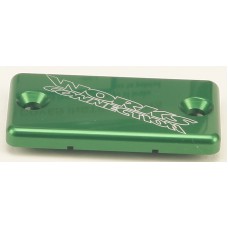 FRONT BRAKE COVER GREEN