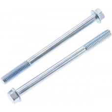 8MM HEX HEAD FLANGE BOLT 6X1.0X0X75MM 10/PK