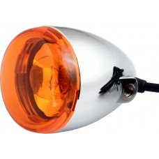 TURN SIGNAL ASSEMBLY BULLET STYLE AMBER