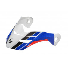 EXO-AT960 PEAK VISOR HICKS WHITE/BLUE EXO-AT960 PEAK VISOR HICKS WHITE/BLUE