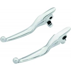SMOOTH LEVER SET CHROME FLT 17-20 EXCEPT TRI GLIDE