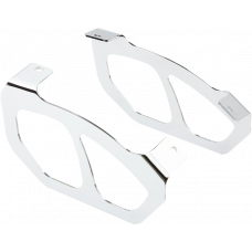 SADDLEBAG LID GUARDS CHROME KAW NOMAD/VOYAGER 1700