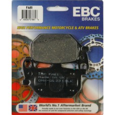 BRAKE PADS FA61 ORGANIC