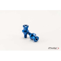 SWINGARM SPOOLS HI-TECH 10MM BLUE 2/PK