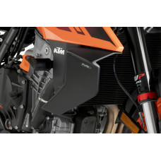 DOWNFORCE SIDE SPOILERS MATTE BLACK KTM