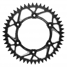 ALUMINUM REAR SPROCKET 49T BLACK HON