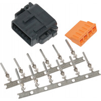 DEUTSCH DTM 12-PIN BLACK PLUG W/12 TRMNLS/WDGLK HD74119-98BK DEUTSCH DTM 12-PIN BLACK PLUG W/12 TRMNLS/WDGLK HD74119-98BK