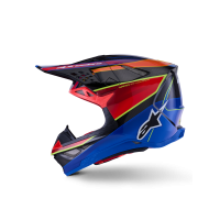 SUPERTECH S-M10 ERA HELMET BLU/RD/YLW FLUO GLOSSY 2X