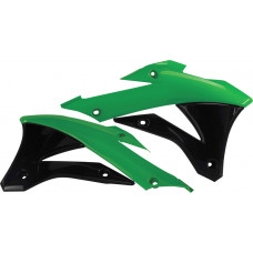 RADIATOR SHROUDS GREEN/BLACK
