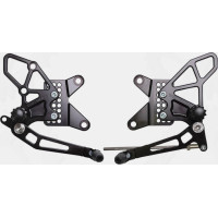 REAR SET COMPLETE BLK KAW REAR SET COMPLETE BLK KAW