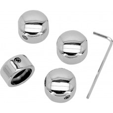 HEAD BOLT COVERS CHROME 4-PK