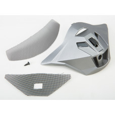 MOUTH VENT MATTE TITANIUM W/SCREWS/SCREEN GM-11
