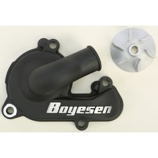 WATERPUMP COVER & IMPELLER KIT BLACK