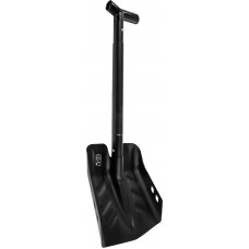 ALUMINUM SHOVEL W/SAW BLACK