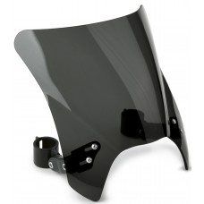 MOHAWK WINDSHIELD DARK TINT BLACK HARDWARE