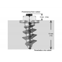 15MM SHOULDER SCREW STUDS QTY 100