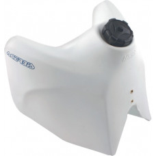 FUEL TANK 5.8 GAL WHITE W/BLACK CAP