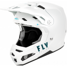 YOUTH FORMULA S CARBON SOLID HELMET WHITE YL