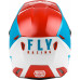 KINETIC STRAIGHT EDGE HELMET RED/WHITE/BLUE LG KINETIC STRAIGHT EDGE HELMET RED/WHITE/BLUE LG