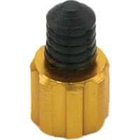 AIR VALVE CAPS VALVE WRENCH GOLD 2/PK