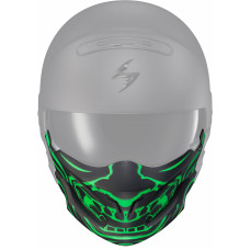 COVERT FACE MASK SAMURAI GLOW IN THE DARK GREEN COVERT FACE MASK SAMURAI GLOW IN THE DARK GREEN