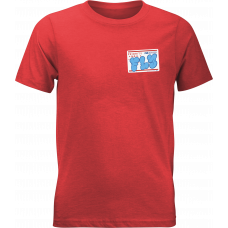 YOUTH FLY GRAFFITI TEE RED YL