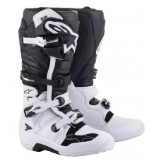 TECH 7 BOOTS WHITE/BLACK SZ 10