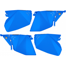 TRADITIONAL HALF DOORS VOODOO BLUE POL
