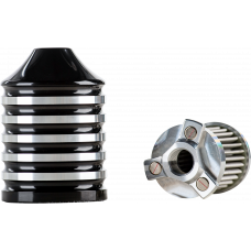 BILLET REUSABLE OIL FILTER BLACK
