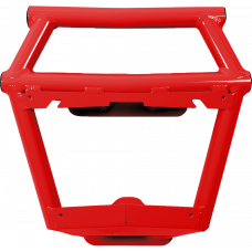FRONT SPORT BUMPER RED POL