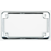 LICENSE PLATE FRAME CHROME