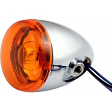 TURN SIGNAL ASSEMBLY BULLET STYLE AMBER