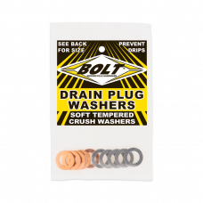 CRUSH WASHERS 12X20MM 10/PK 5 ALUMINUM & 5 COPPER