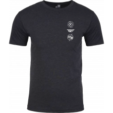 FLY ATOM TEE BLACK 2X