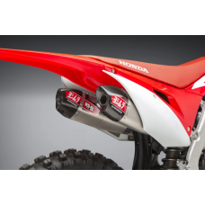 RS-9 HEADER/CANISTER/END CAP EXHAUST DUAL SYSTEM SS-AL-CF RS-9 HEADER/CANISTER/END CAP EXHAUST DUAL SYSTEM SS-AL-CF