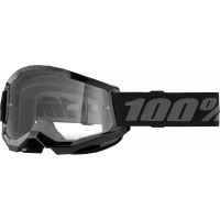 STRATA 2 GOGGLE BLACK CLEAR LENS