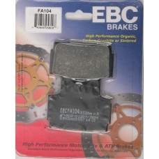 BRAKE PADS FA104 ORGANIC