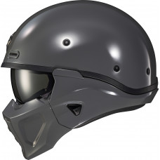 COVERT X OPEN-FACE HELMET CEMENT GREY 2X