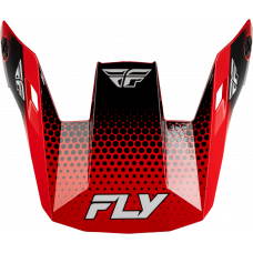 RAYCE SONAR HELMET VISOR RED/BLACK/WHITE XL