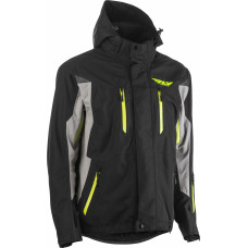 FLY INCLINE JACKET GREY/BLACK LG