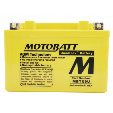 BATTERY MBTX9U SEALED FACTORY ACTIVATED