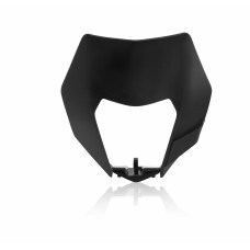 FRONT HEADLIGHT MASK BLACK
